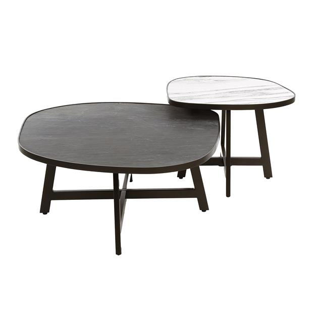 Modera - Salontafel set-2 slate organic - Leisteen