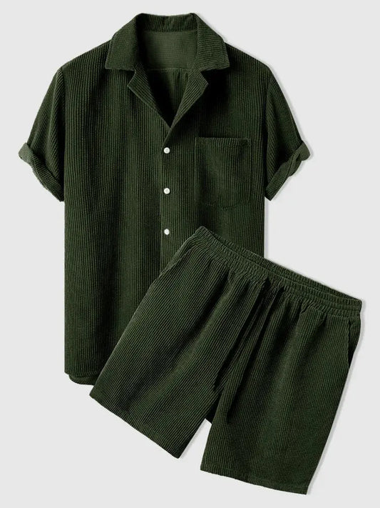 Luxury Ribbed Velvet Set