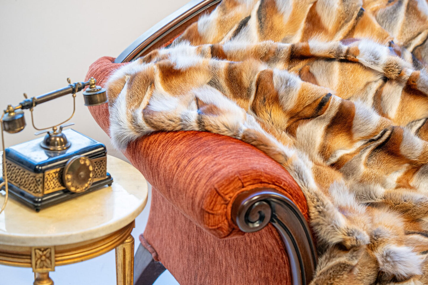 Luxe Deken Caramel