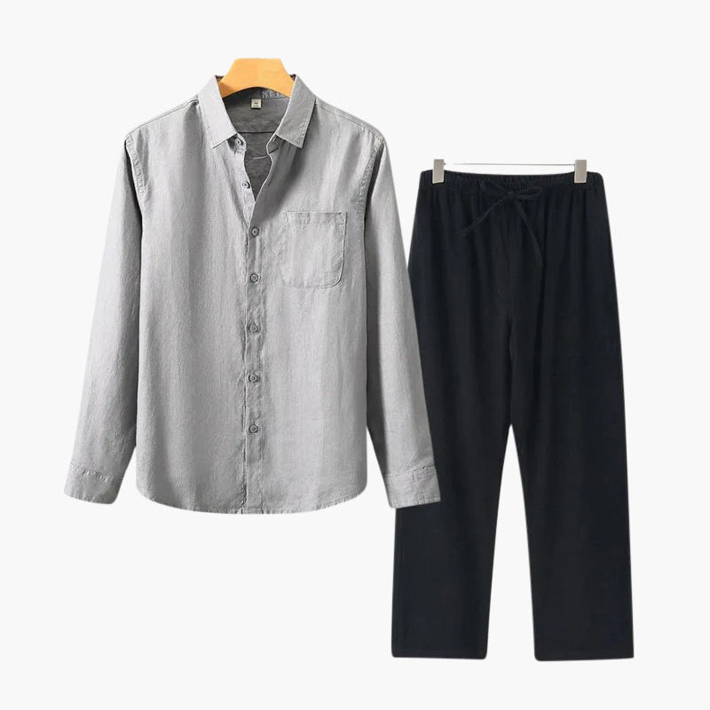 Torino Linen Set (Long Sleeves)
