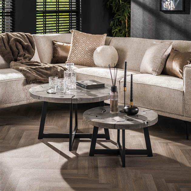 Modera - Salontafel set-2 grey mix - Grijs