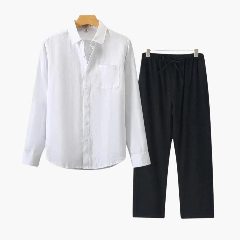 Torino Linen Set (Long Sleeves)