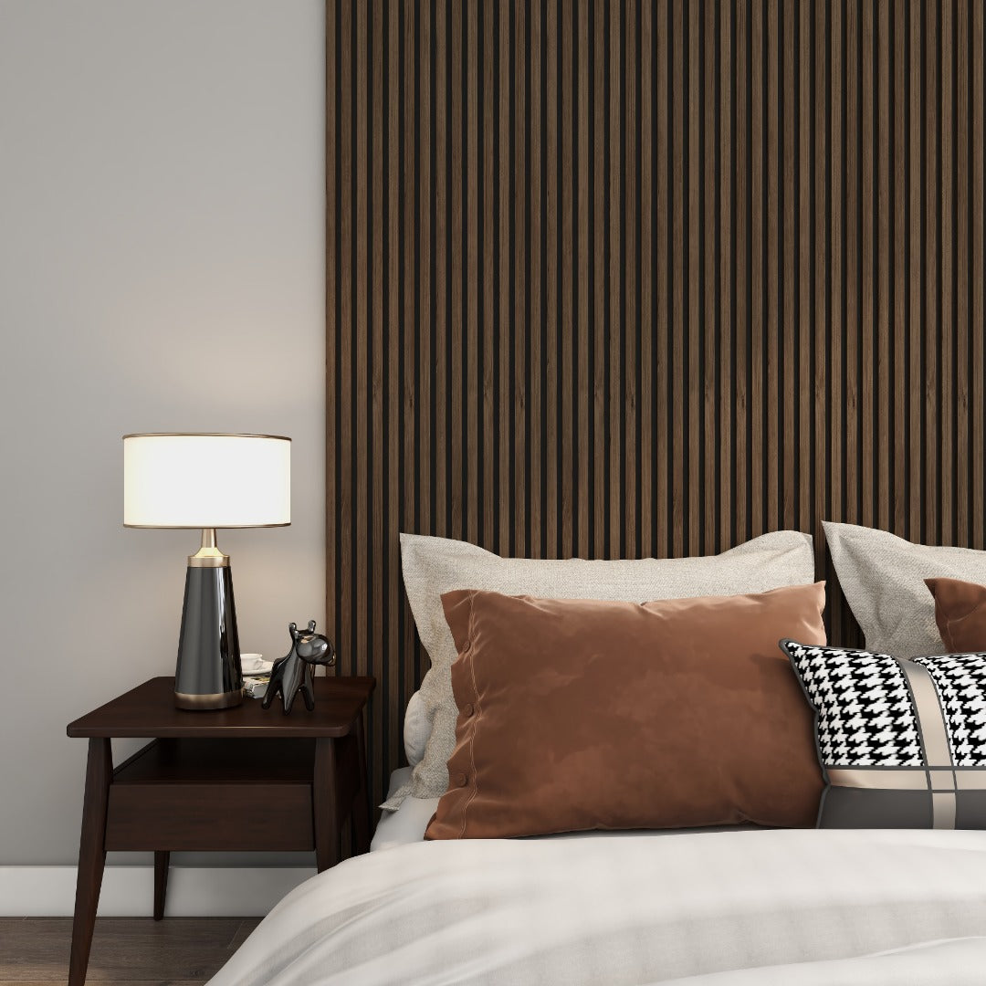 AkuPanel Gerookt Eiken-Hout | 270cm x 60cm | 3-zijdig écht houtfineer