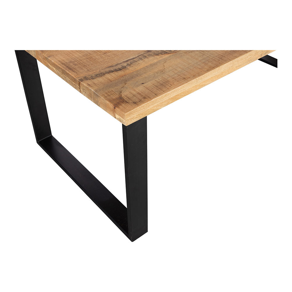 Mangohouten Eettafel Rechthoek Roy 160x90 cm (6cm)
