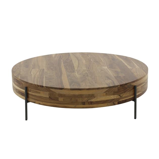 Modera - Salontafel Ø120 Daytona - Massief Saja natural