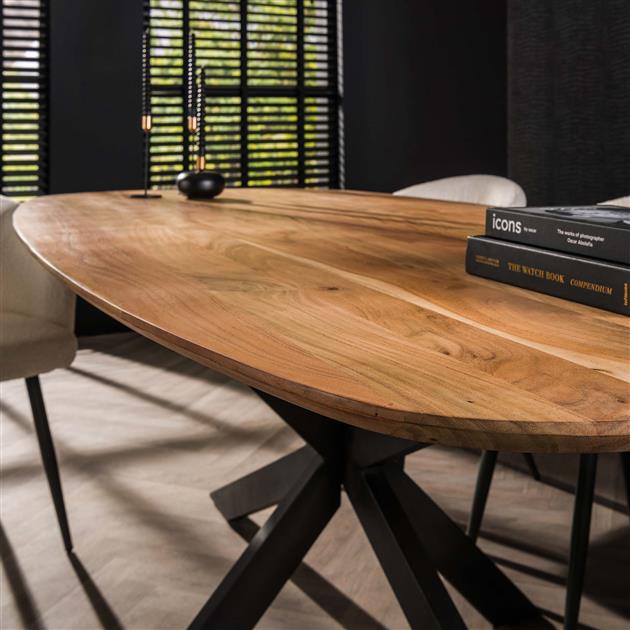 Modera - Eetkamertafel 180 Arhus solid - Massief acacia naturel