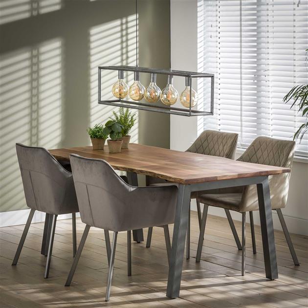 Modera - Eetkamertafel 180 edge 25mm - Massief acacia naturel