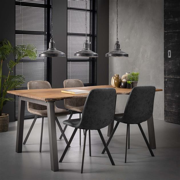 Modera - Eetkamertafel 180 edge 25mm - Massief acacia naturel