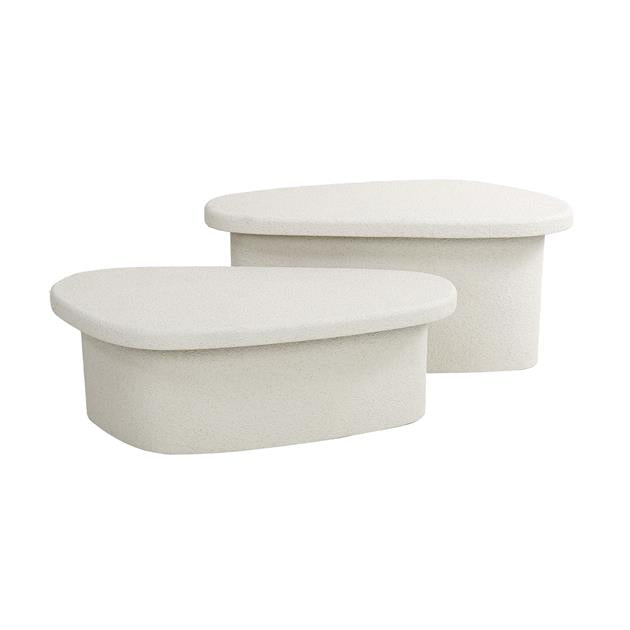 Modera - Salontafel XL set-2 stone organic - Marmer composiet