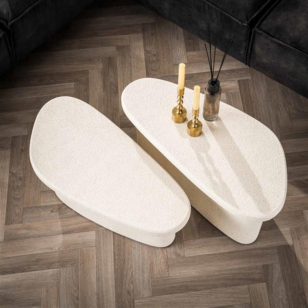 Modera - Salontafel XL set-2 stone organic - Marmer composiet