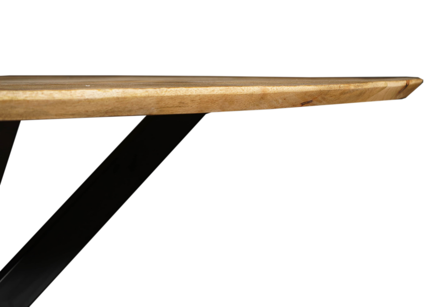 Mangohouten Eettafel Ovaal Julia 220x110 cm (2,5 cm)