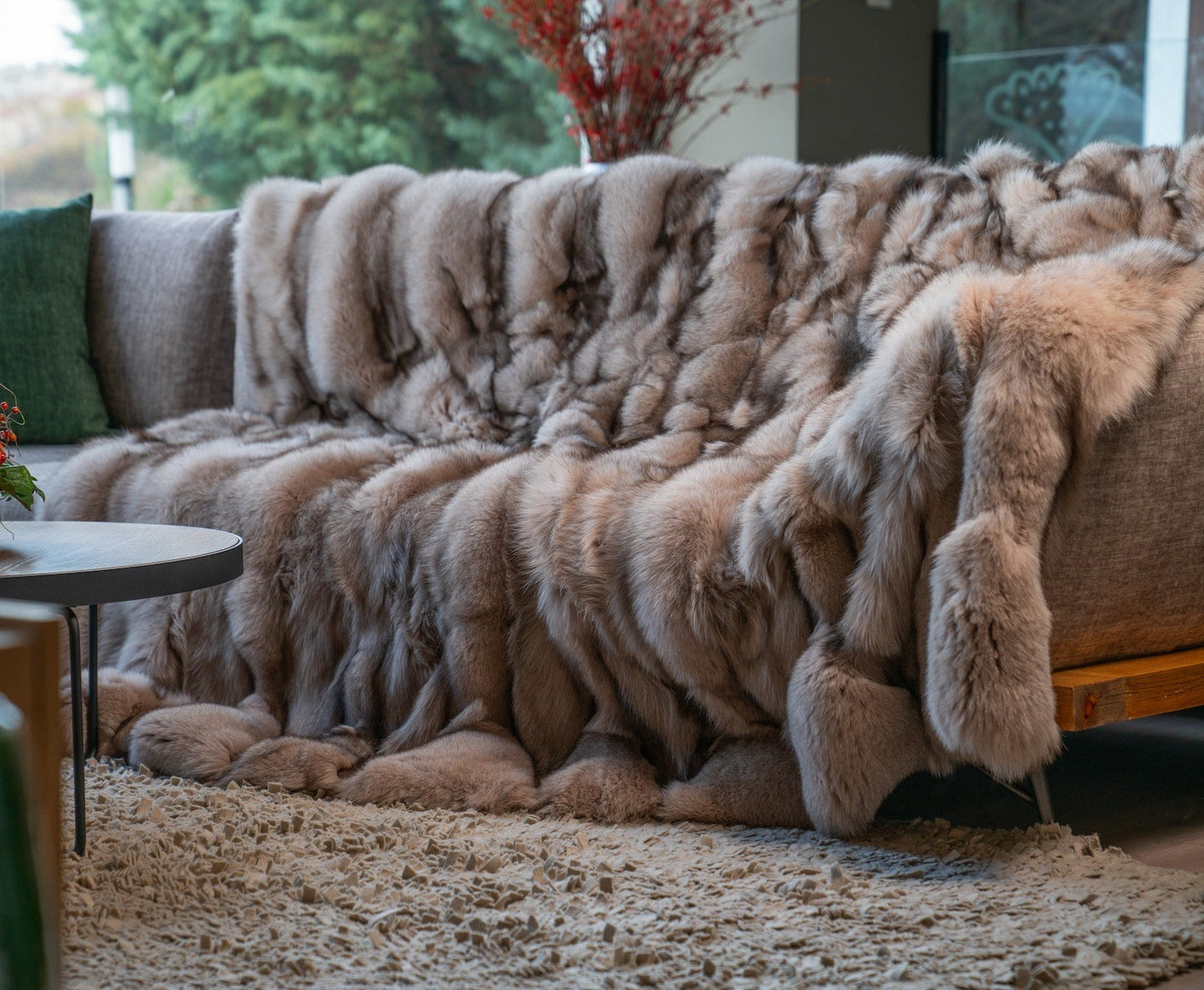 Luxe Deken Beige