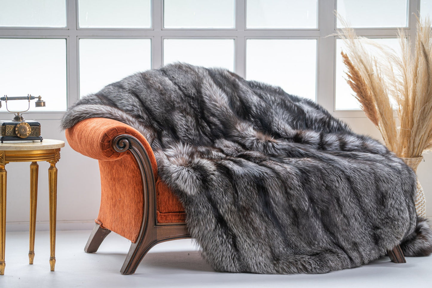 Luxe Deken Zilver