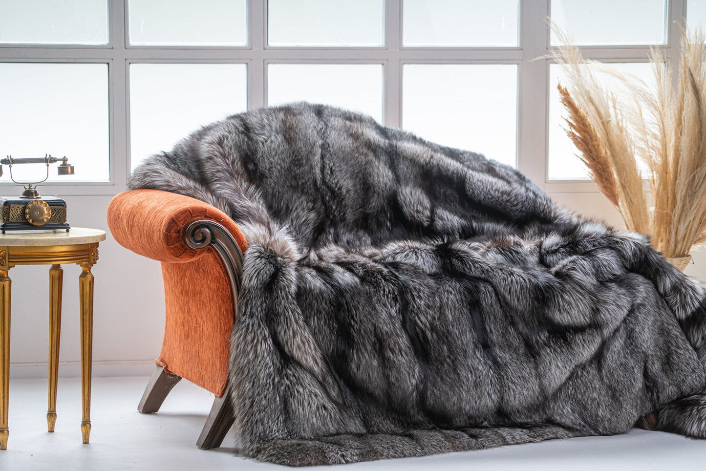 Luxe Deken Zilver