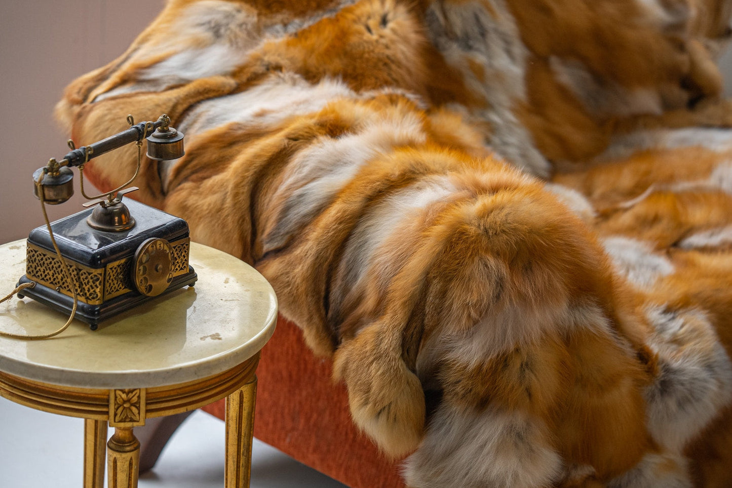 Luxe Deken Oranje