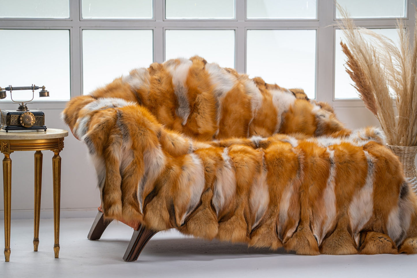 Luxe Deken Oranje