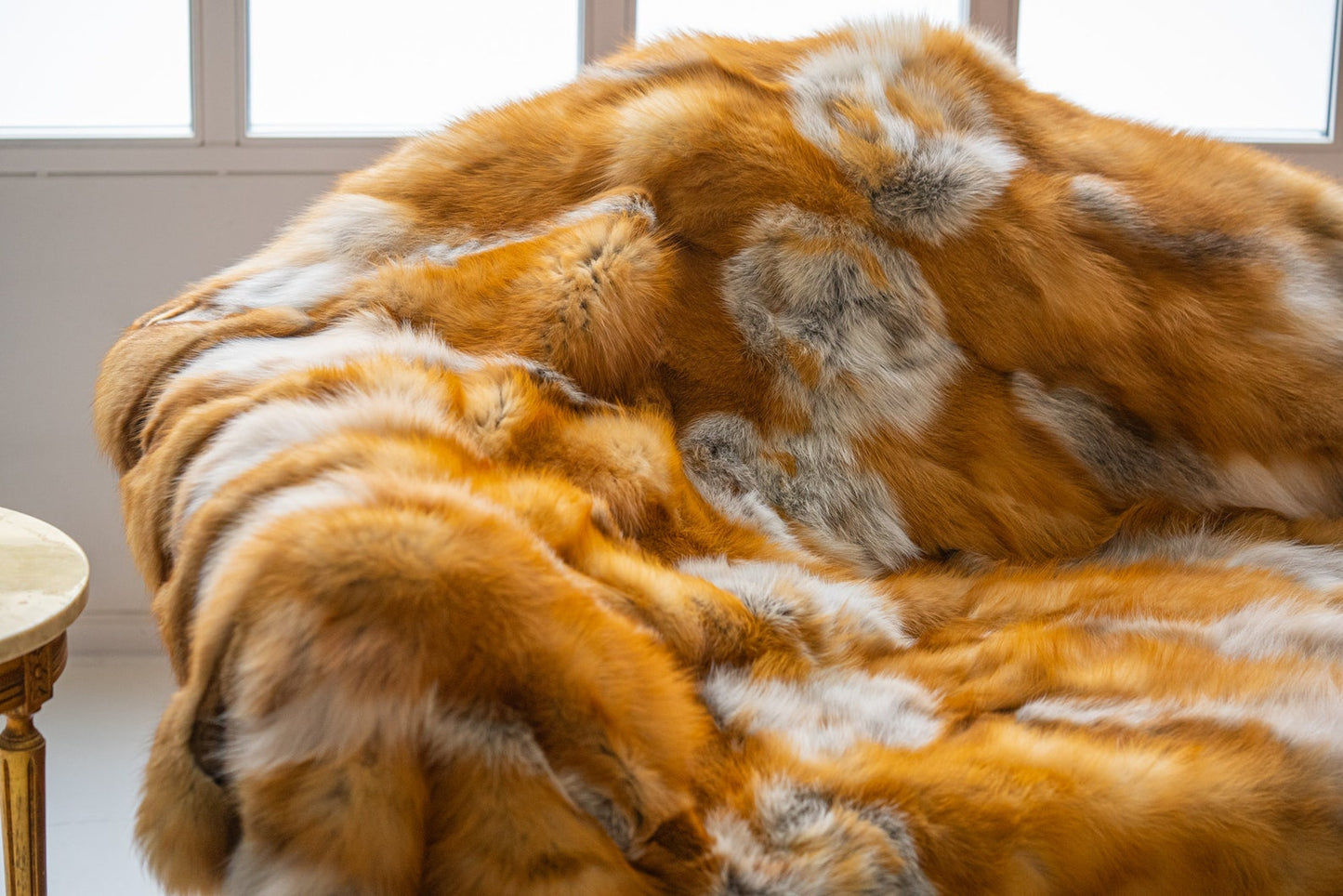 Luxe Deken Oranje