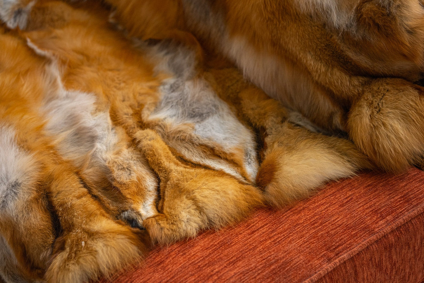 Luxe Deken Oranje