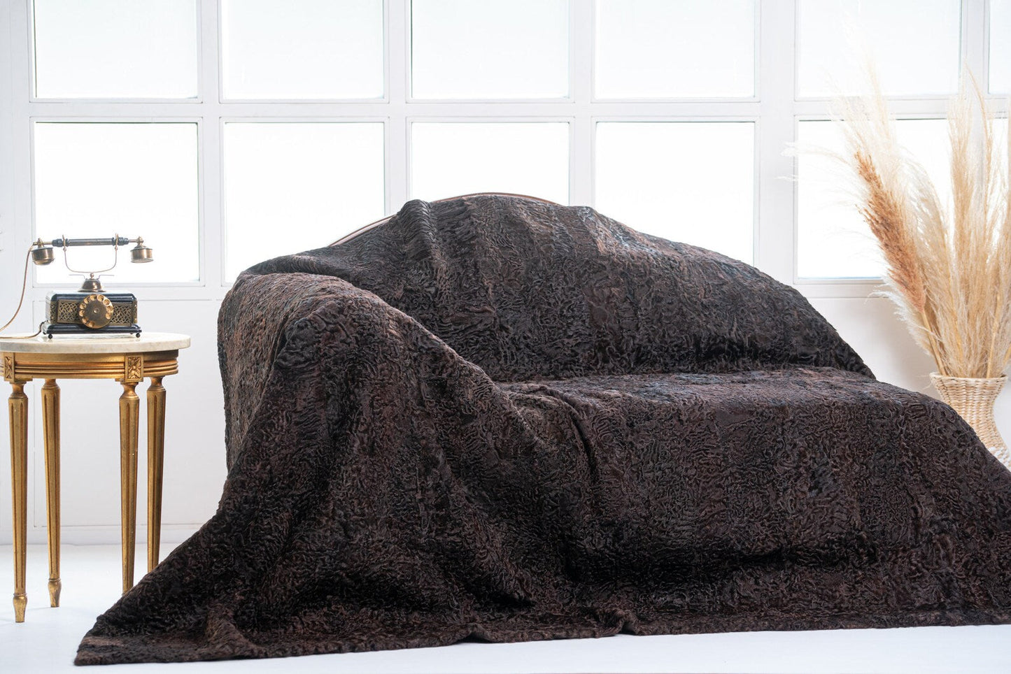 Luxe Deken Bruin