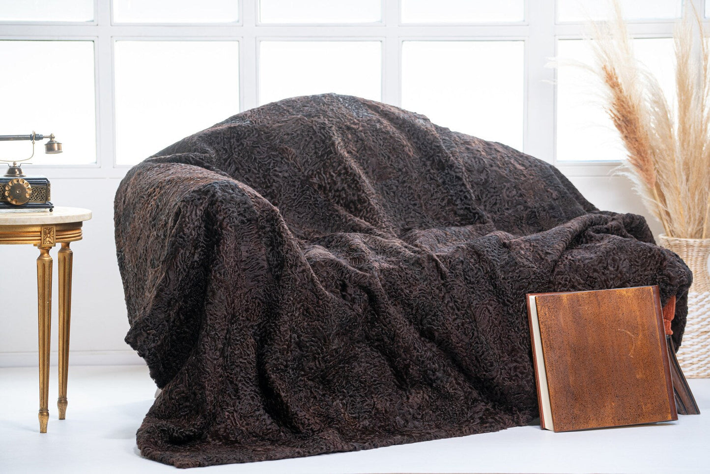 Luxe Deken Bruin