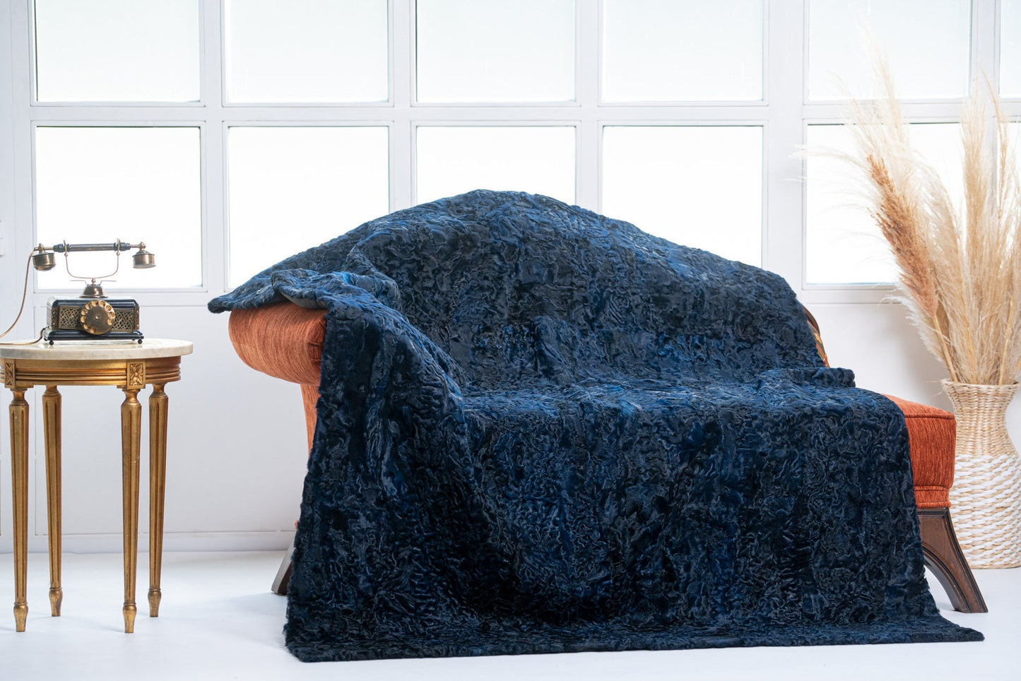 Luxe Deken Blauw