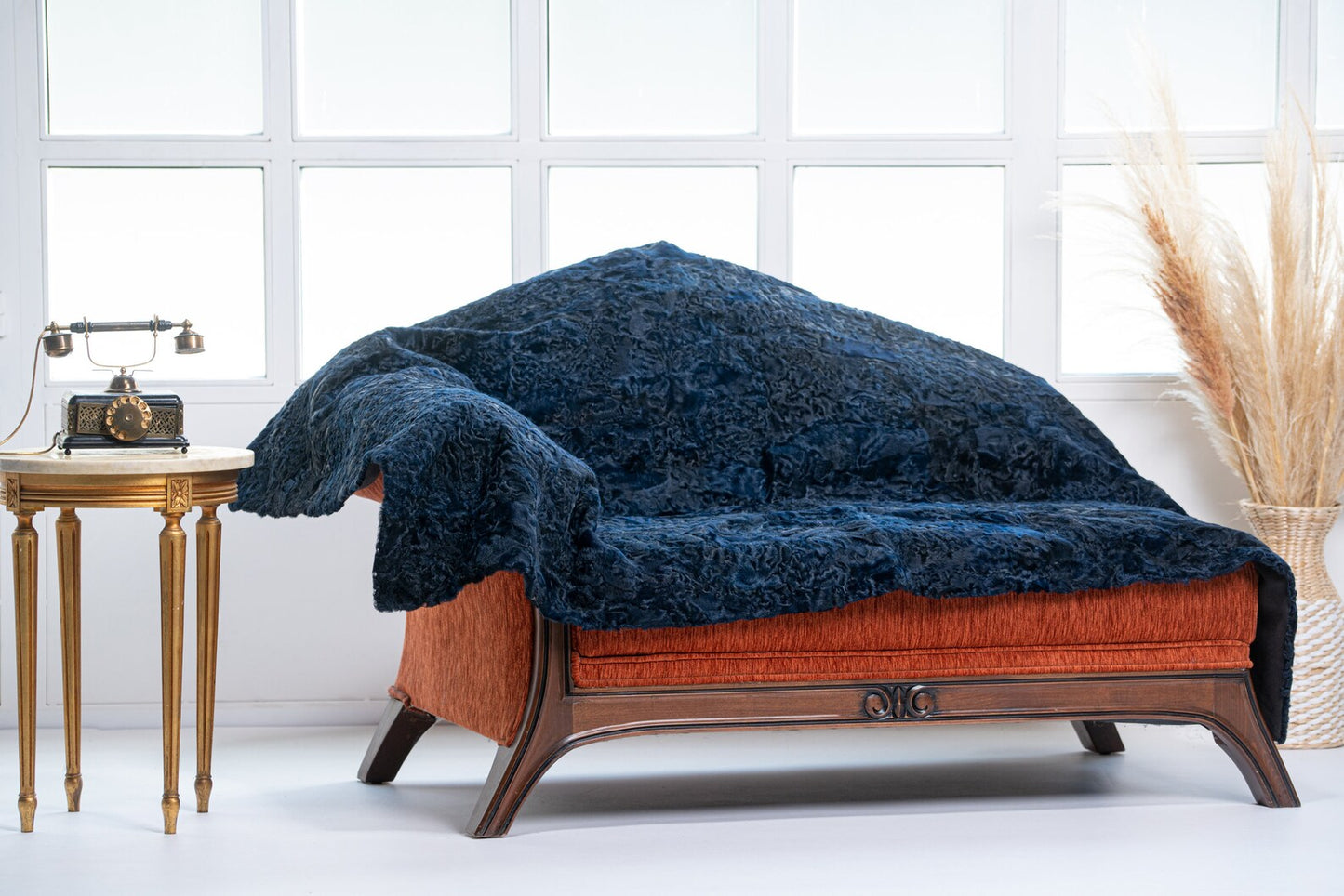 Luxe Deken Blauw