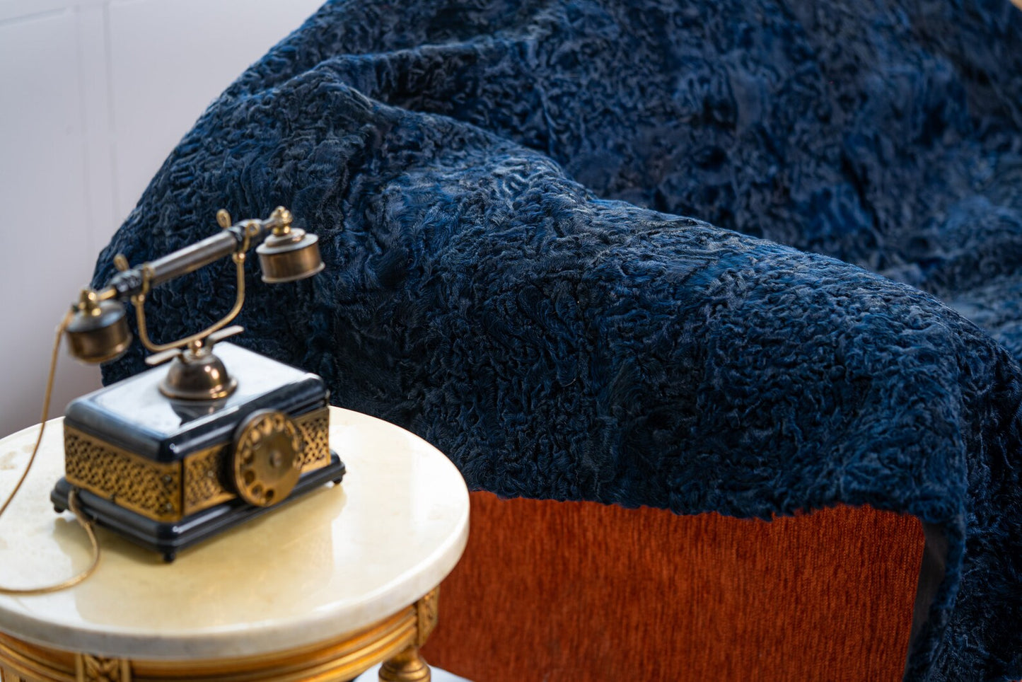 Luxe Deken Blauw
