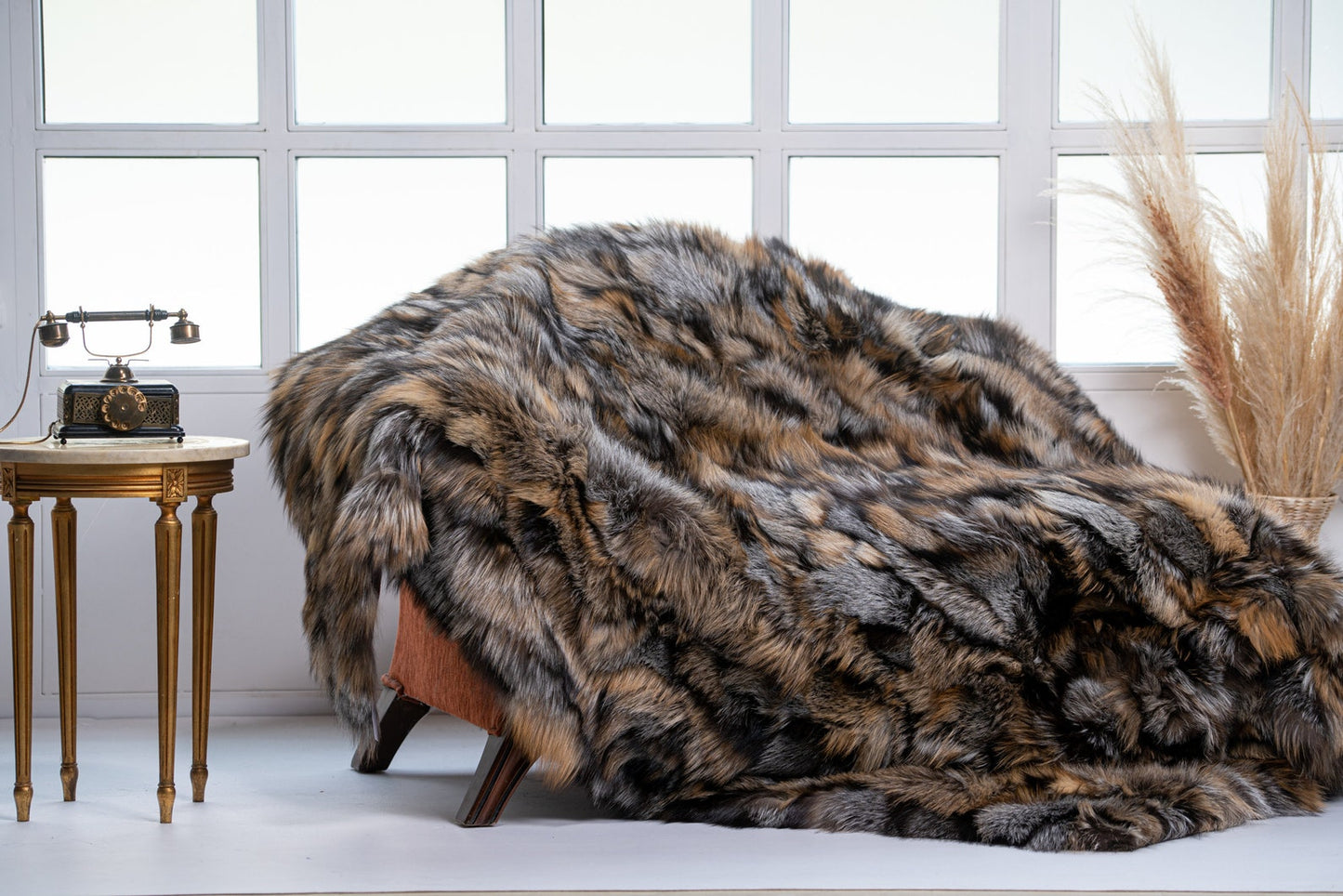 Luxe Deken Bruin