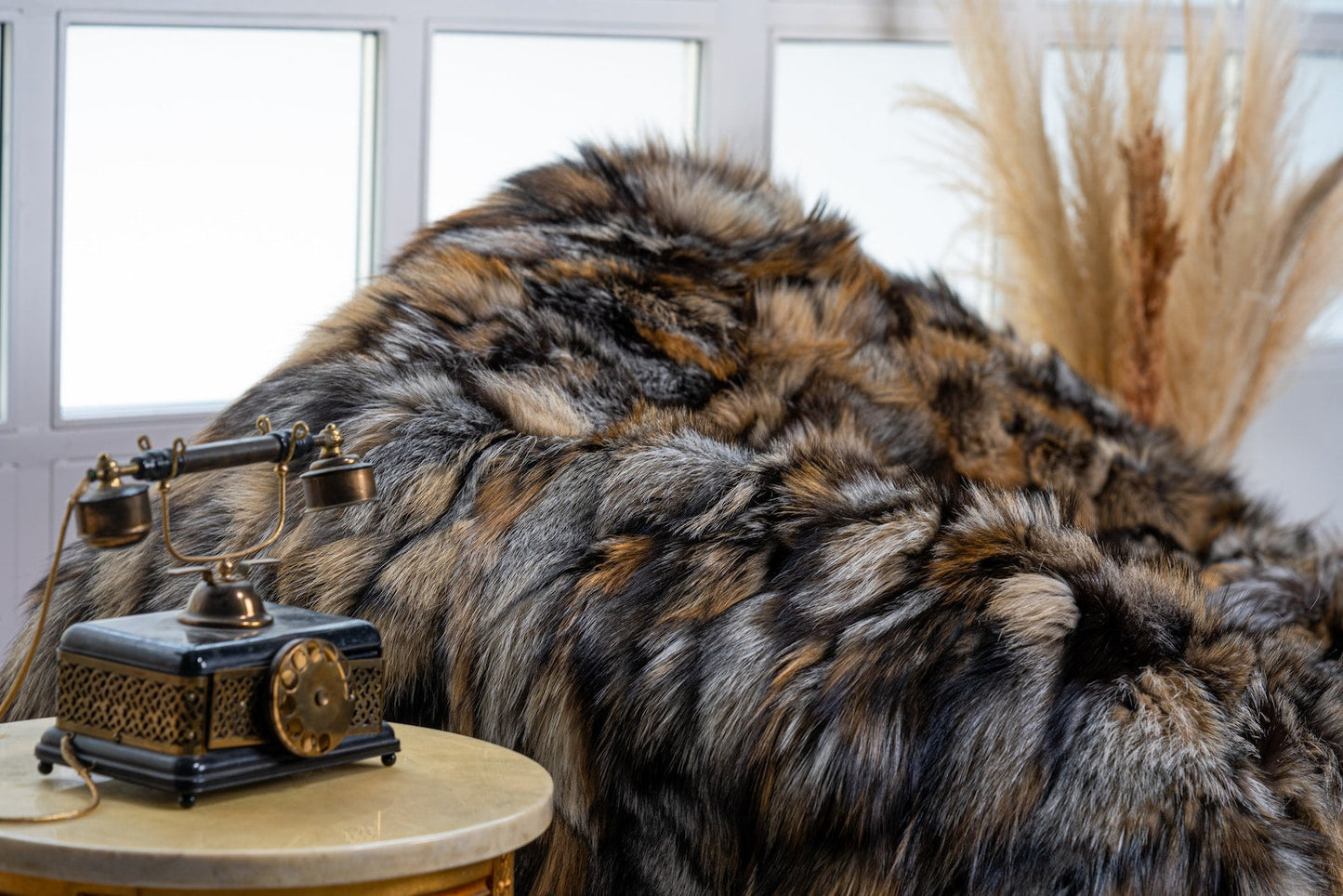 Luxe Deken Bruin