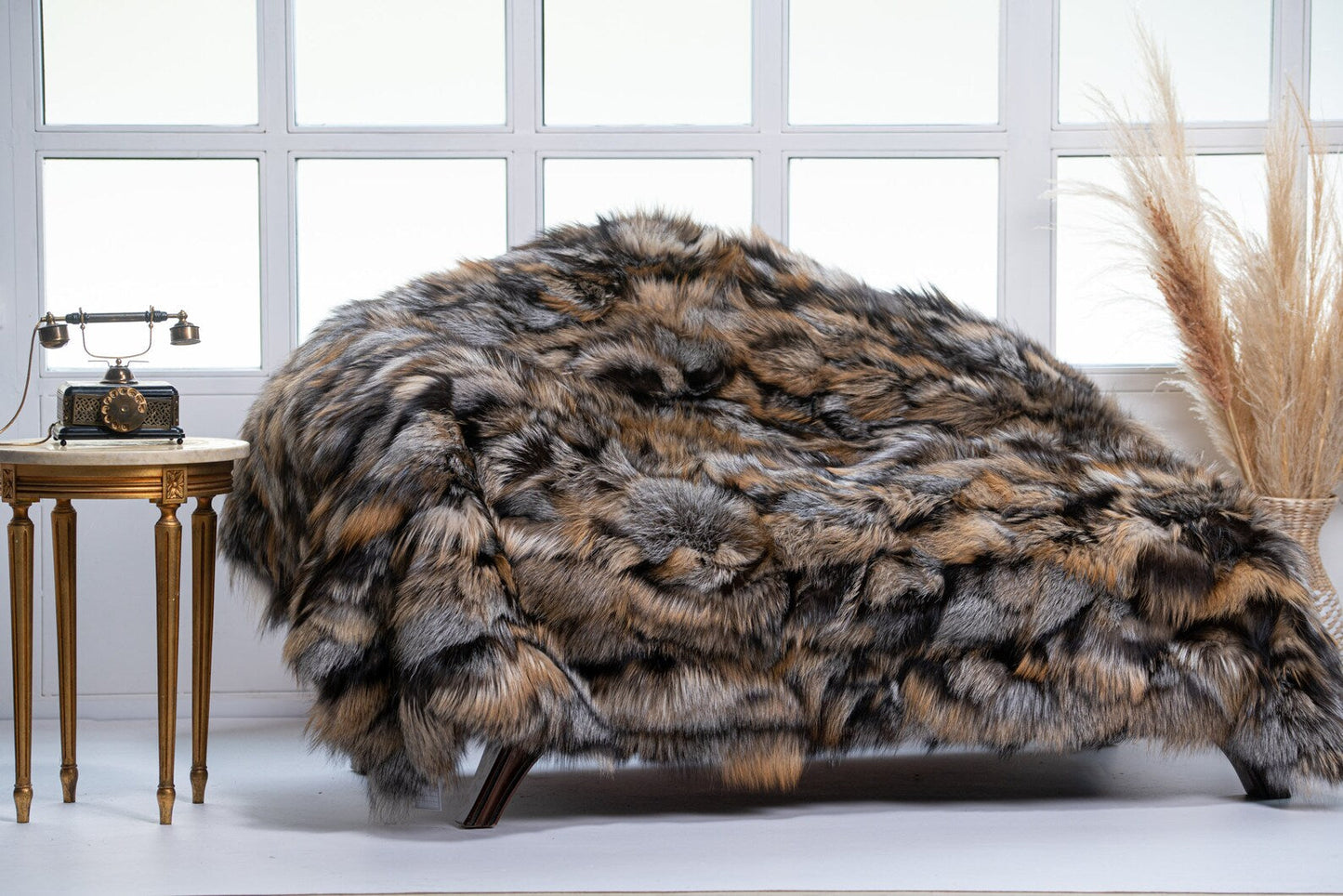 Luxe Deken Bruin