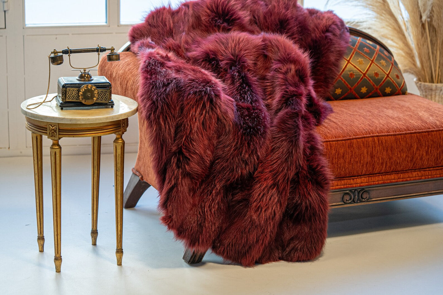 Luxe Deken Rood