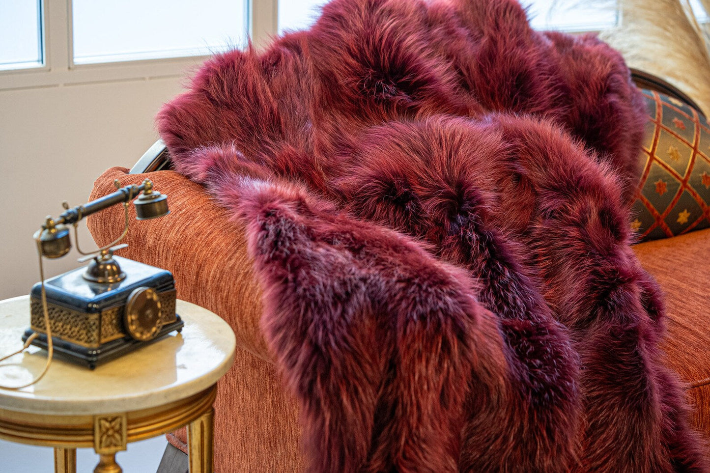 Luxe Deken Rood