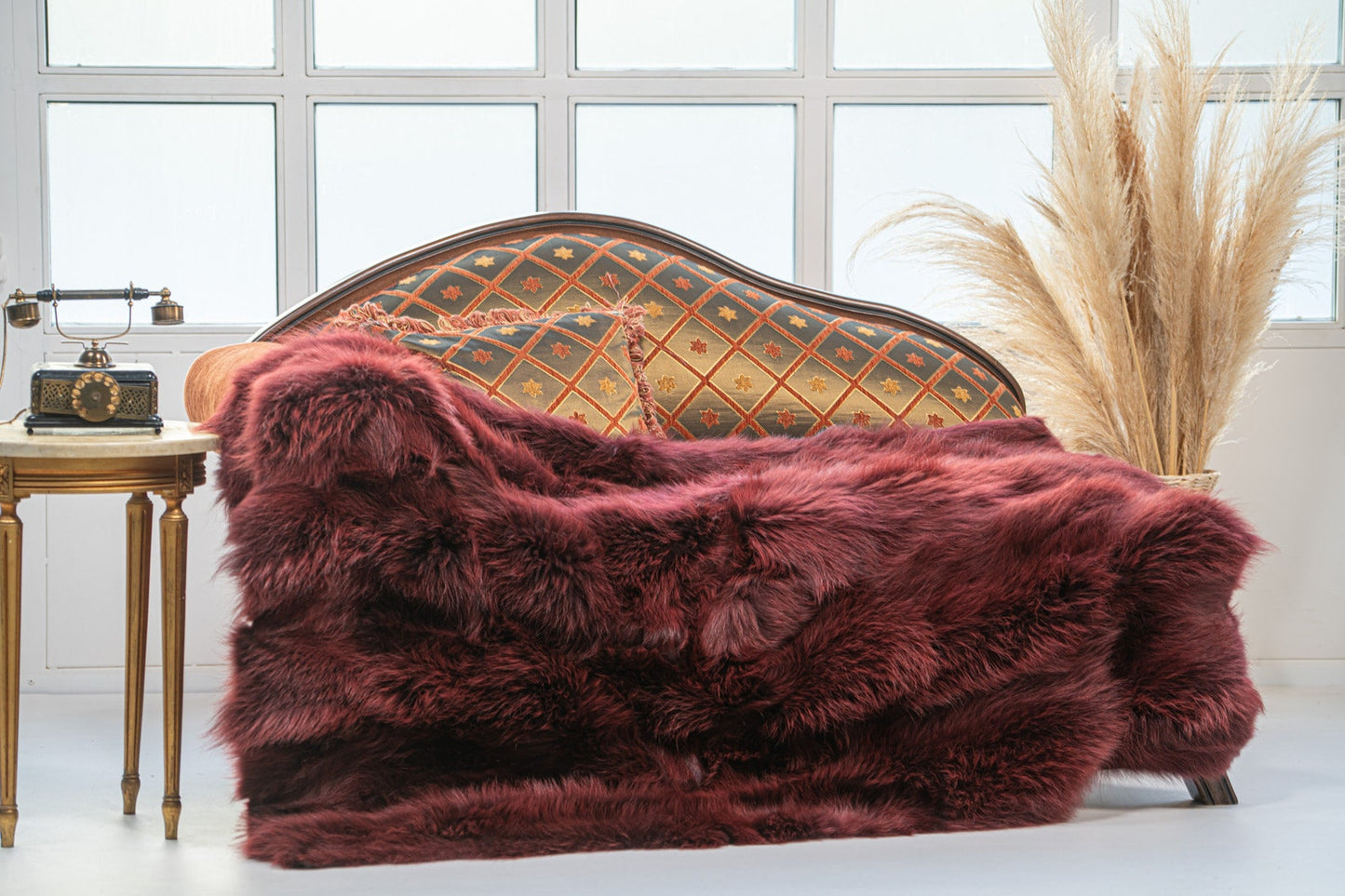 Luxe Deken Rood