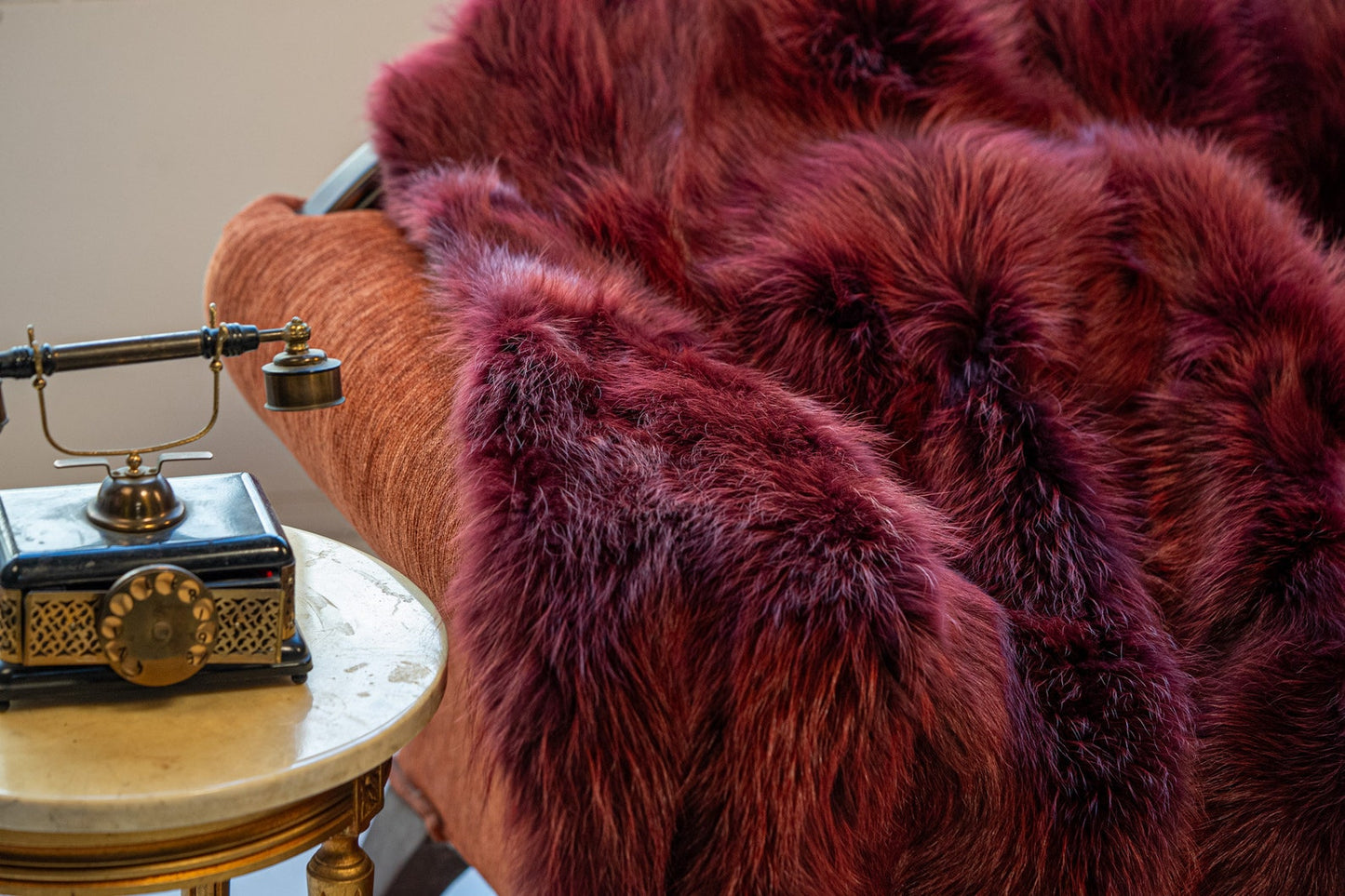 Luxe Deken Rood