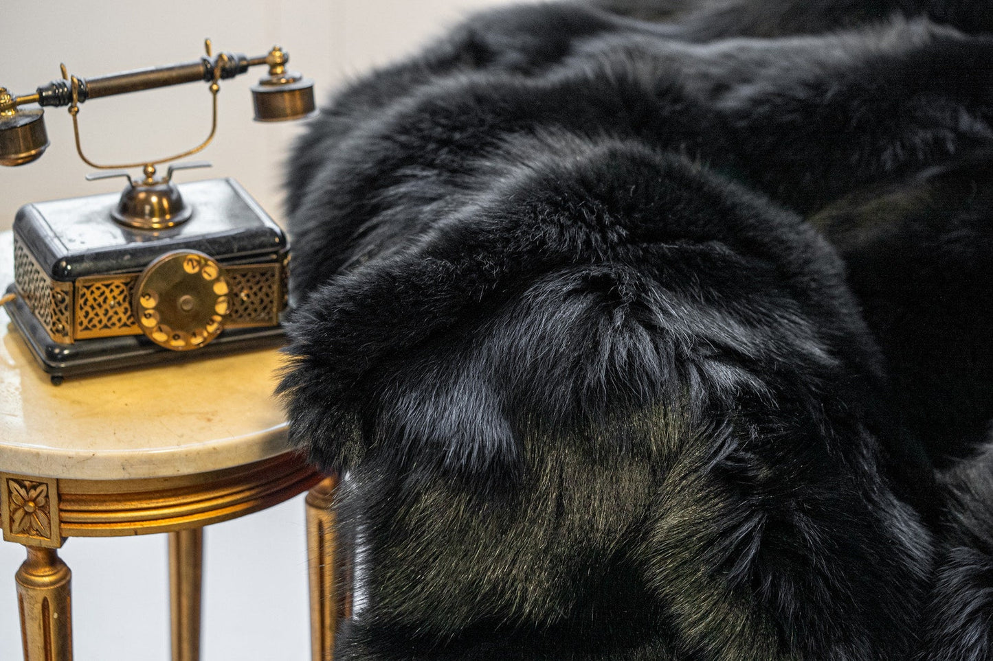 Luxe Deken Zwart