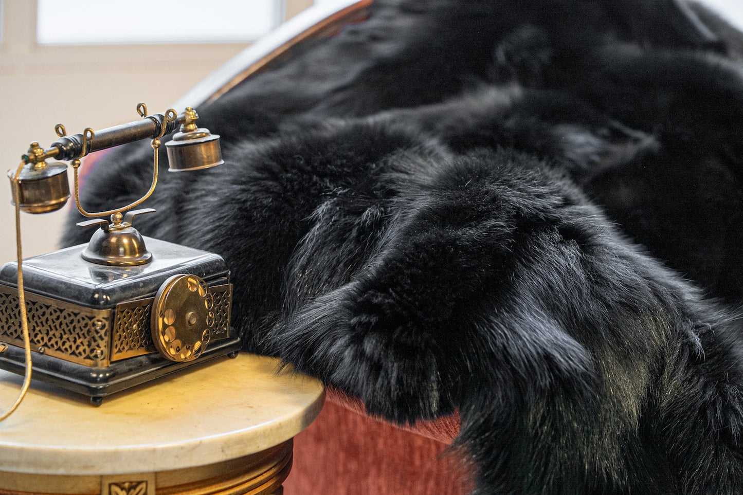 Luxe Deken Zwart