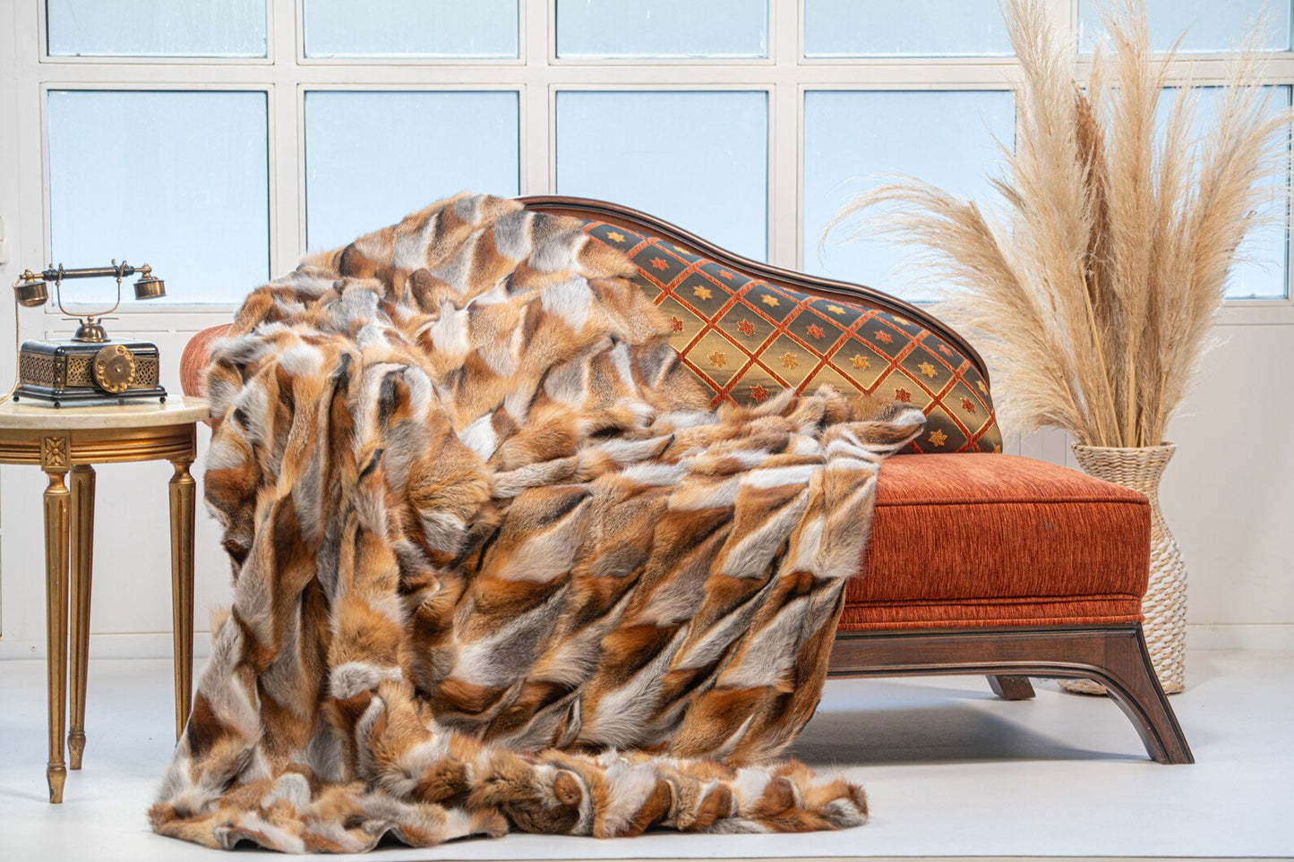 Luxe Deken Caramel
