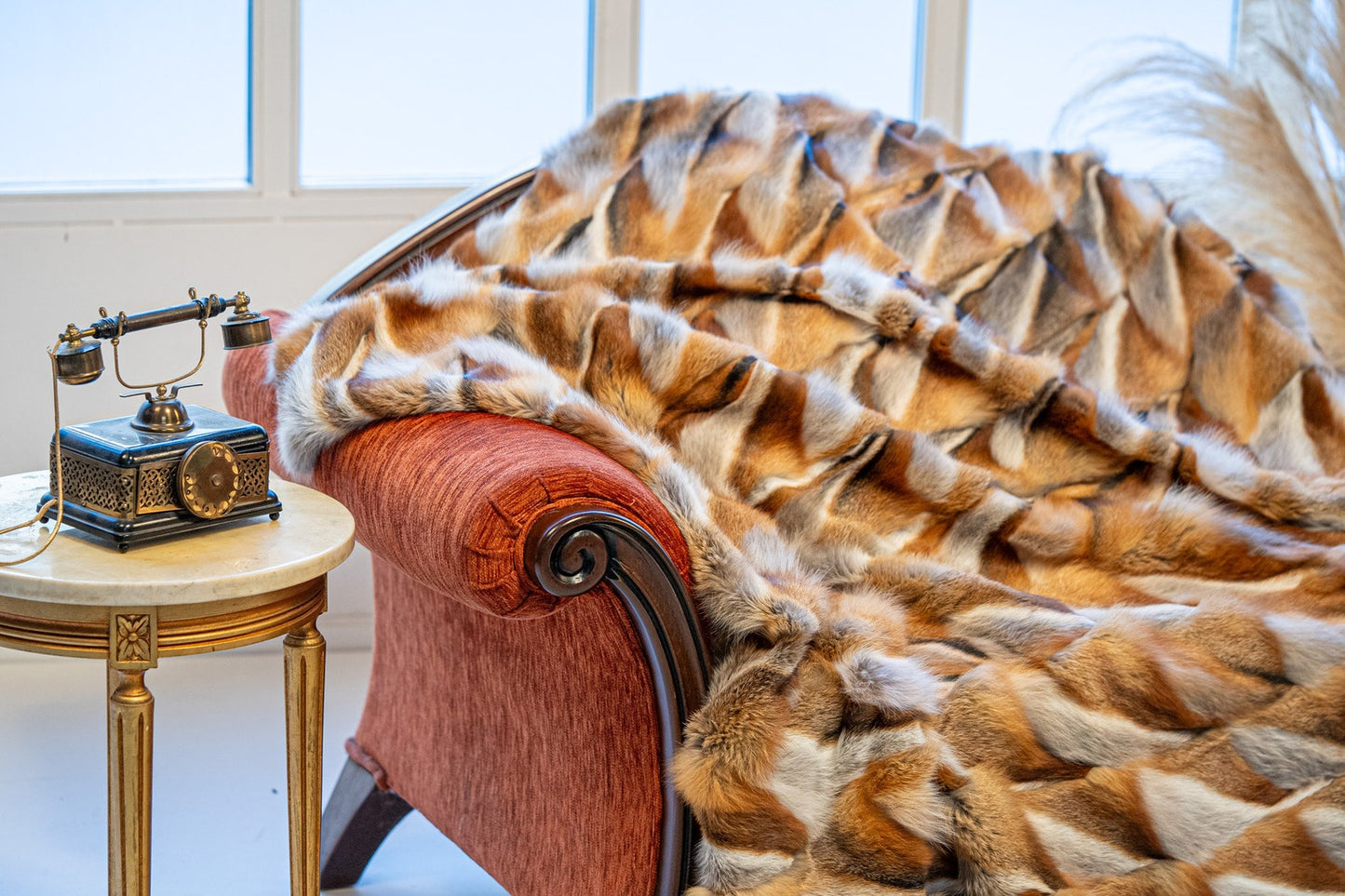 Luxe Deken Caramel